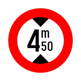 C29 VERBODEN VOOR VOERTUIGEN HOGER DAN