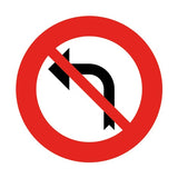 C31a VERBOD OM LINKS AFSLAAN