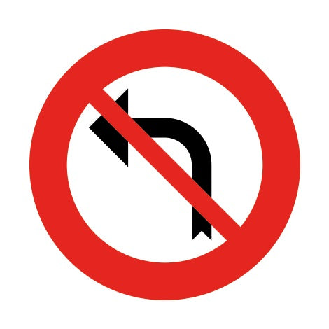 C31a VERBOD OM LINKS AFSLAAN