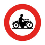 C7 VERBODEN VOOR MOTORFIETSERS