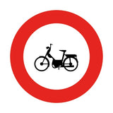 C9 VERBODEN VOOR BROMFIETSEN