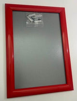 KLIKKADER 25MM ROOD RAL 3020