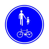 D10 DEEL WEG VOOR VOETGANGERS EN FIETS