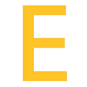 LETTER E PERMALEAN PERMAROUTE