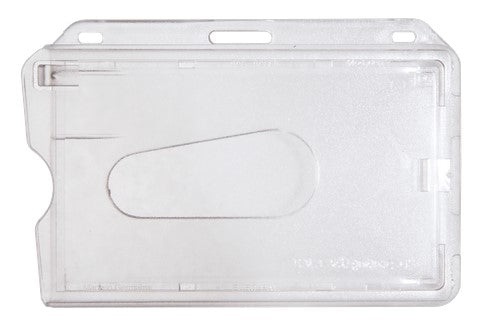 PORTE BADGE BOITE DUR EN POLYCARBONATE