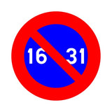 E7 PARKEERVERBOD VAN 16de TOT EIND MAAND