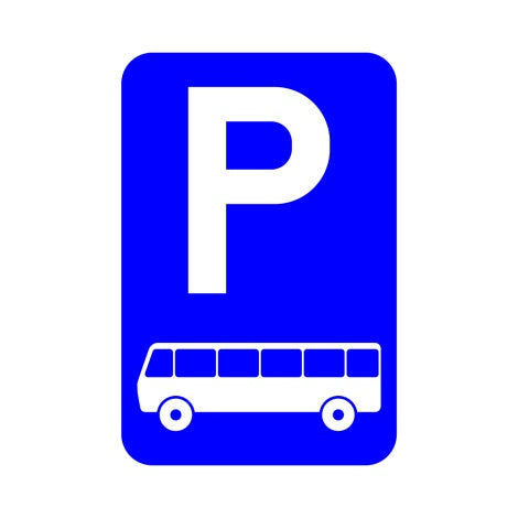 E9d STATIONNEMANT RESERVE AUX AUTOCARS