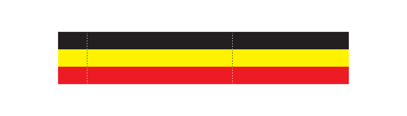 BRASSARDS SIGNALISATION TRICOLORE BELGE