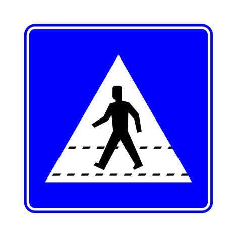 F49 OVERSTEEKPLAATS VOOR VOETGANGERS