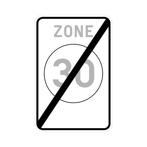 F4b EINDE VAN ZONE MET 30km