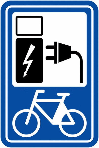 F63f OPLAADPUNT VOOR FIETSERS