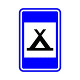 F71 AANKONDIGING KAMPEERTERREIN