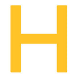 LETTER H PERMALEAN PERMAROUTE