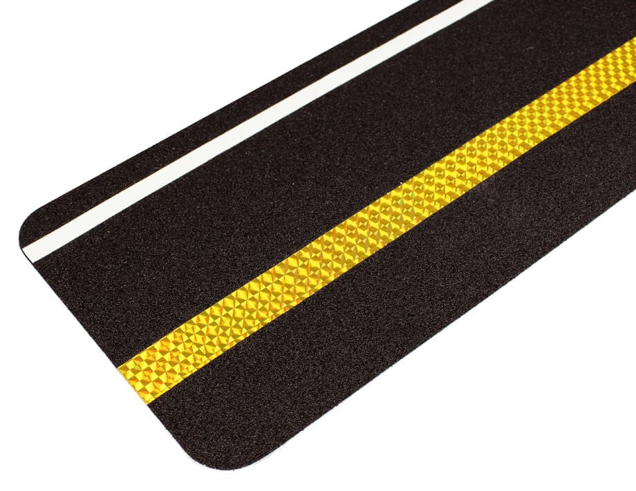 DALLE ANTISLIP & BANDE RÉFLÉCHISSANTE