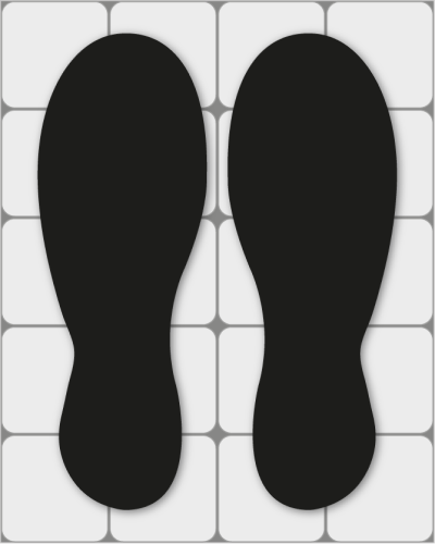 AQUA-SAFE, PIEDS ANTIDÉRAPANTS