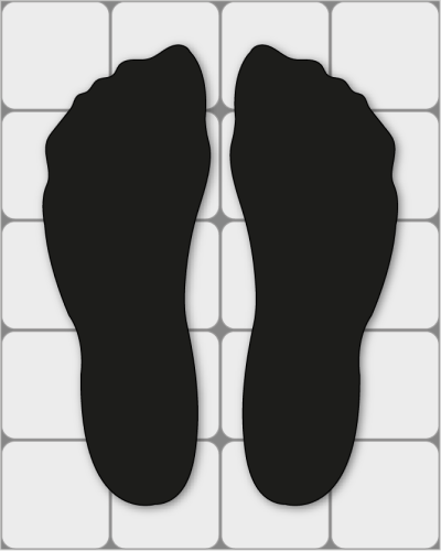 AQUA-SAFE, PIEDS ANTIDÉRAPANTS