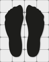 AQUA-SAFE, PIEDS ANTIDÉRAPANTS
