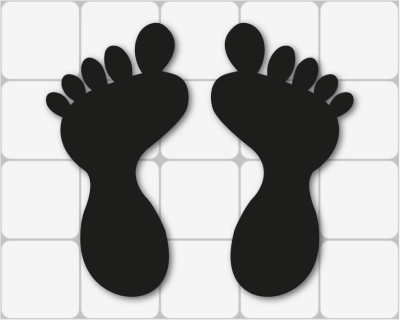 AQUA-SAFE, PIEDS ANTIDÉRAPANTS