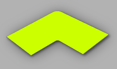 RUBAN PVC PERMALEAN ANGLE 90°, PERMANENT