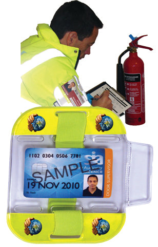 BADGEHOUDERS ID-ARMBANDEN