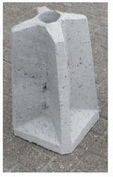 BETONVOETEN VOOR PALEN DIAM.51 & 76mm