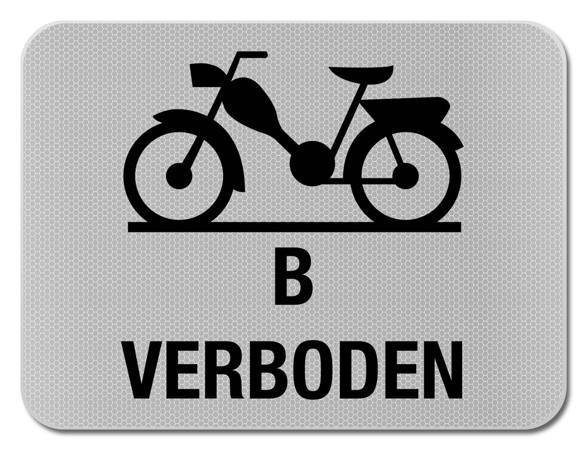 M7 VERBOD BROMFIETSEN KLASSE B