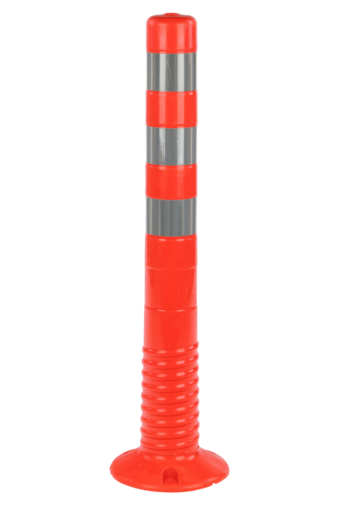 POTEAUX FLEXIBLES ORANGE/BLANC
