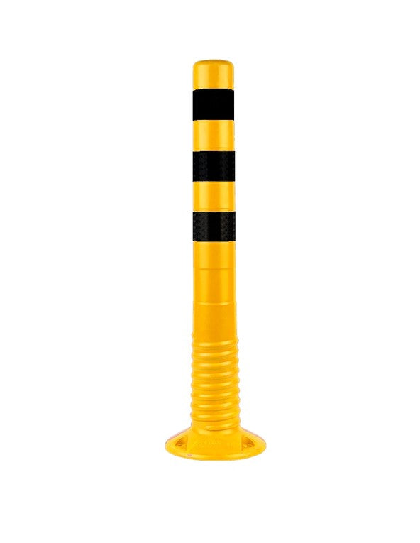 POTEAUX FLEXIBLES JAUNE/NOIR
