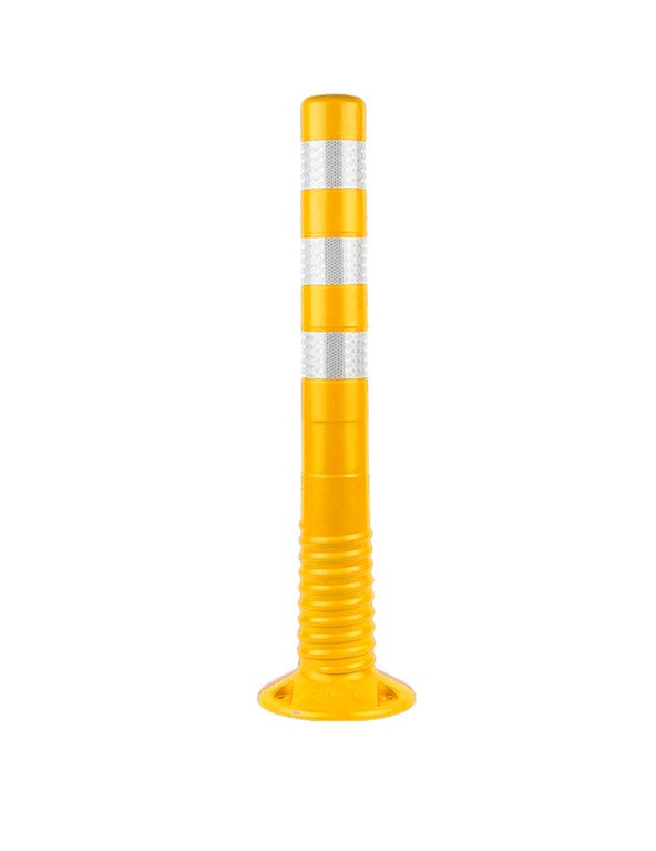POTEAUX FLEXIBLES JAUNE/BLANC