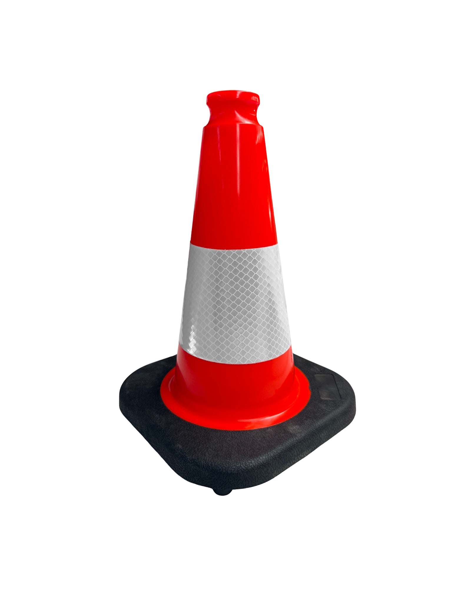 KEGEL PVC VERZWAARD ROOD/WIT KLASSE II