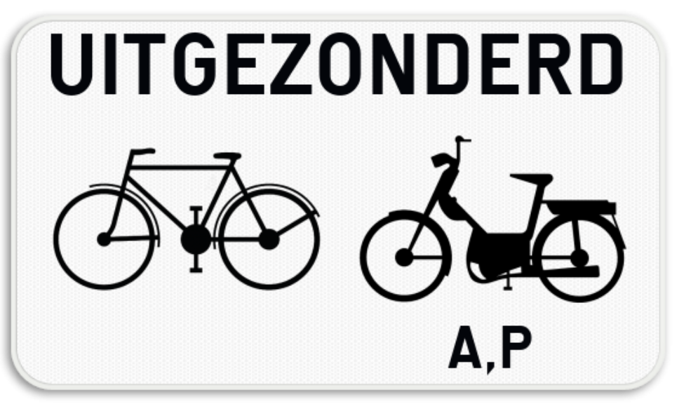 M12 UITGEZONDERD CYCLISTES, CYCLOMOT...