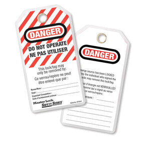 ETIQUETTES LAMINEES "DANGER"