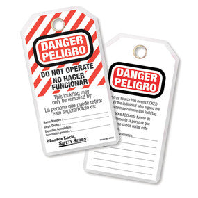 ETIQUETTES LAMINEES "DANGER"