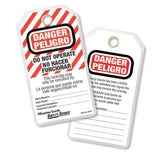 ETIQUETTES LAMINEES "DANGER"