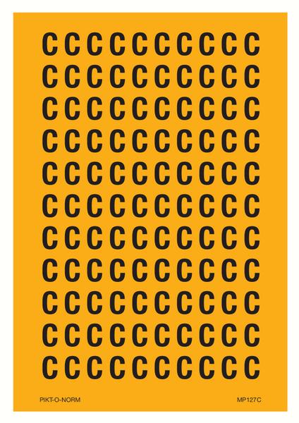 LETTRE C SUR FEUILLE