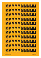 LETTRE M SUR FEUILLE