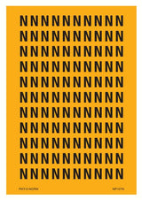 LETTER N OP VEL