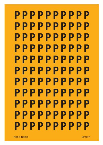 LETTER P OP VEL