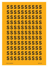 LETTER S OP VEL