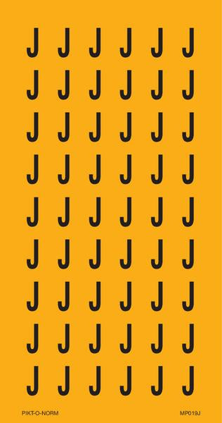 LETTER J OP VEL