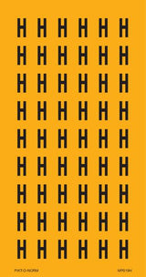 LETTER H OP VEL