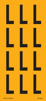LETTER L OP VEL