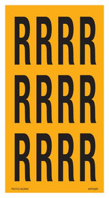 LETTER R OP VEL