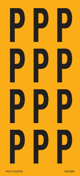 LETTER P OP VEL