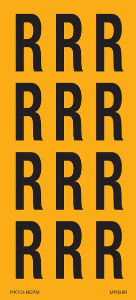 LETTER R OP VEL