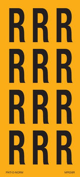LETTER R OP VEL