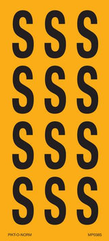LETTER S OP VEL