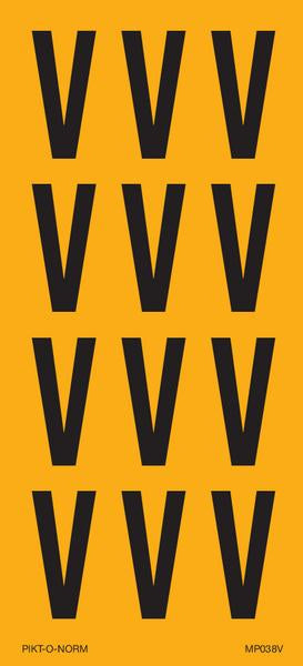 LETTER V OP VEL