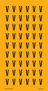 LETTER V OP VEL