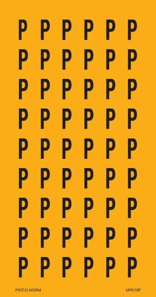 LETTER P OP VEL